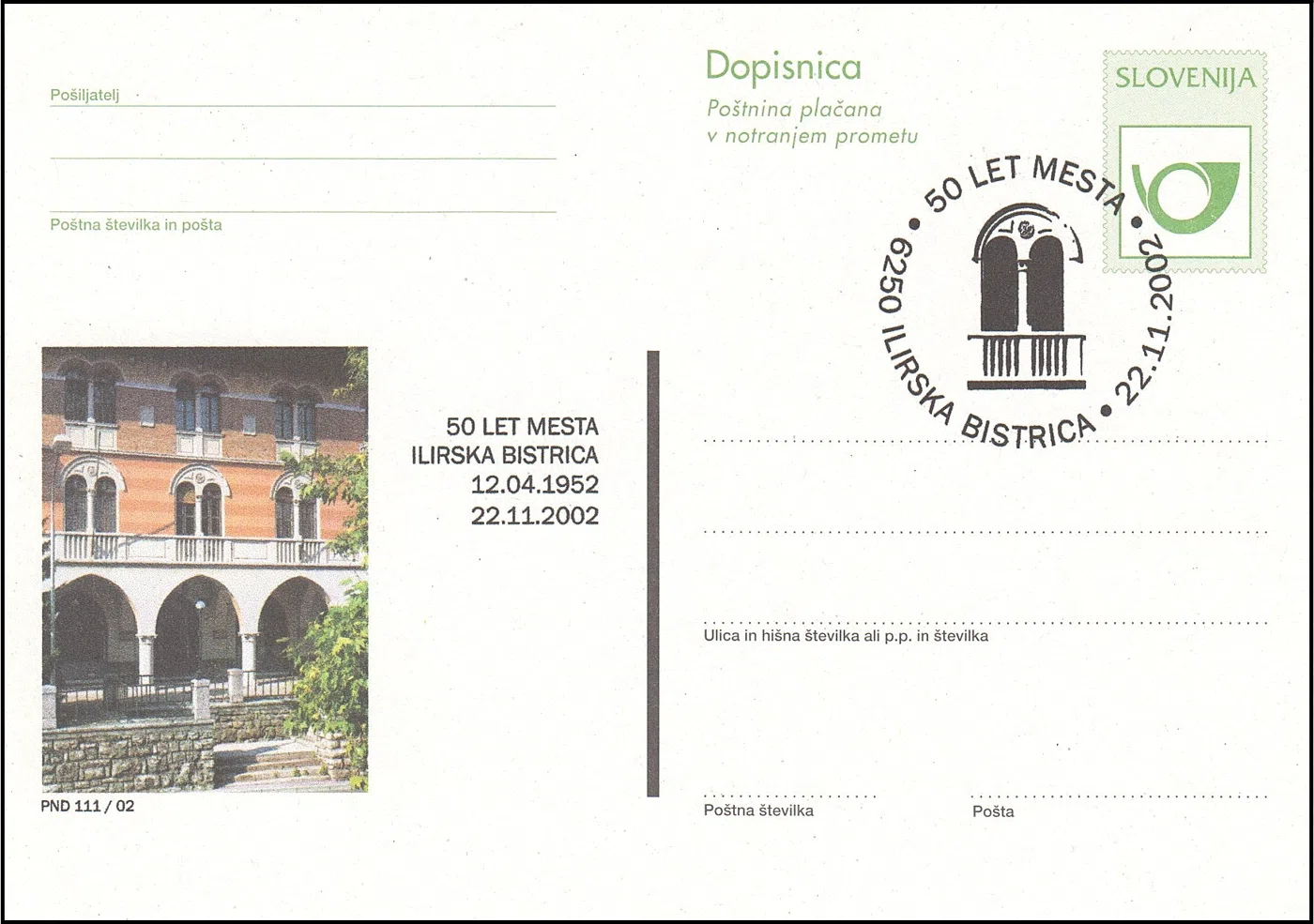50 LET MESTA ILIRSKA BISTRICA